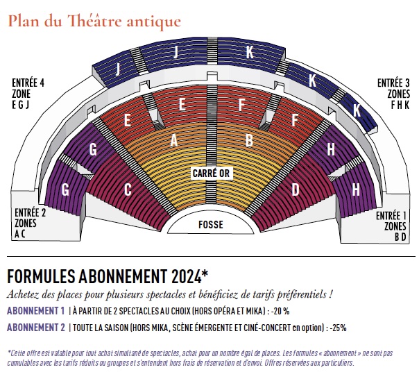 Chorégies d'Orange 2024. Le programme Chorégies d'Orange 2024. Le programme