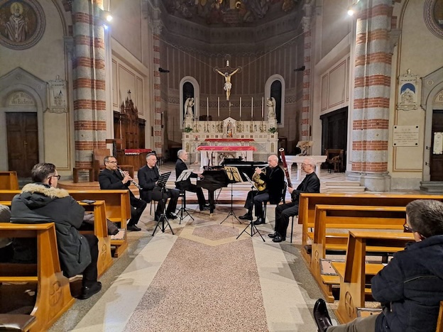 Vendredi 15 décembre, concert à l’église de la Sacra Famiglia de Milan (Italie) de Pierre-Laurent Boucharlat