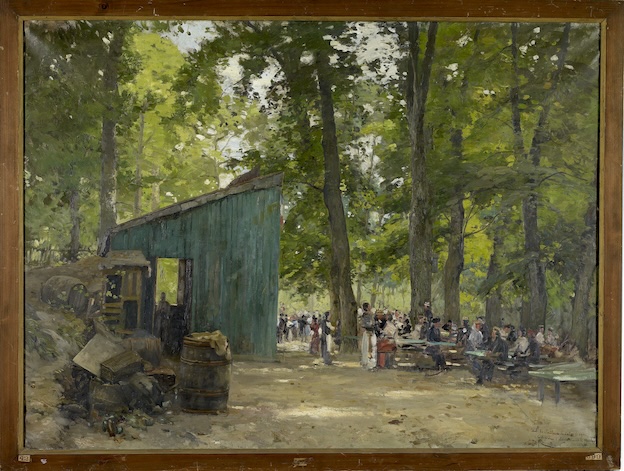 Étude pour Le Dimanche à la fontaine Sainte-Marie, forêt de Meudon, 1901. Huile sur toile, 99 × 131 cm. Gray, musée Baron Martin, inv. GR.93.601 © Ville de Gray