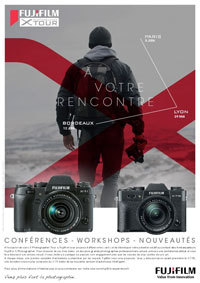 Fujifilm X-Photographer Tour en mode roadshow ! Le 29 mai à Lyon - Le 5 juin à Paris - Le 12 juin à Bordeaux  Fujifilm X-Photographer Tour en mode roadshow ! Le 29 mai à Lyon - Le 5 juin à Paris - Le 12 juin à Bordeaux