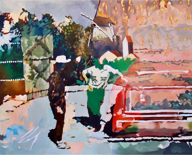 Barbara Navi, Le pacte, huile sur toile, 64 x 81 cm, 2021 Barbara Navi, Le pacte, huile sur toile, 64 x 81 cm, 2021