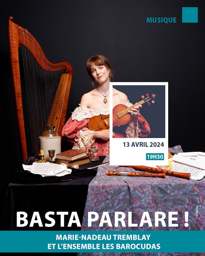 La violoniste québécoise Marie Nadeau-Tremblay en concert à La Scala - Paris, le 13 avril 24
