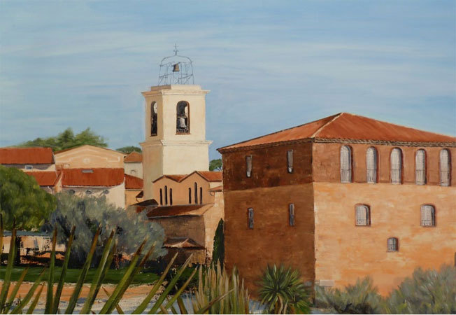« On dirait le sud… », peintures de Graziella Agresti, Musée de la Tour Carrée, Sainte-Maxime (Var), du 1er au 31 juillet 2015