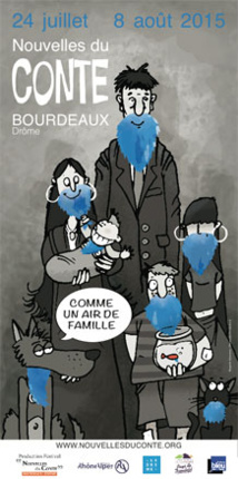 Festival Nouvelles du Conte, Bourdeaux, Drôme, du 24 juillet au 8 août 2015