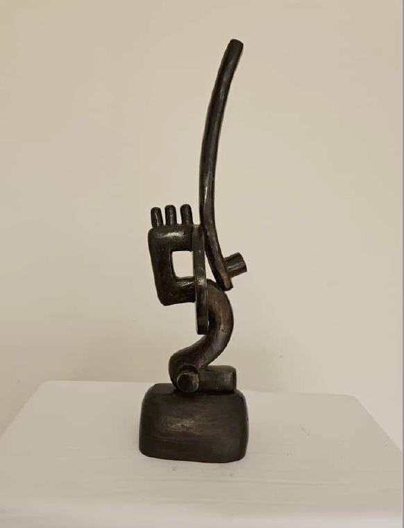 Abou Traoré, Noumou-Son, 2020, Bronze à la cire perdue, H 57 cm