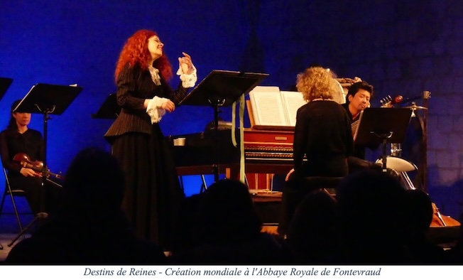 Théâtre le Dôme de Saumur et Abbaye Royale de Fontevraud. Académie internationale Les Chants d'Ulysse pour chanteurs & instrumentistes. Du 26 avril au 4 mai 2024