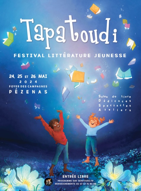 Pézenas. Festival Littérature Jeunesse. 25 et 26 mai 2024