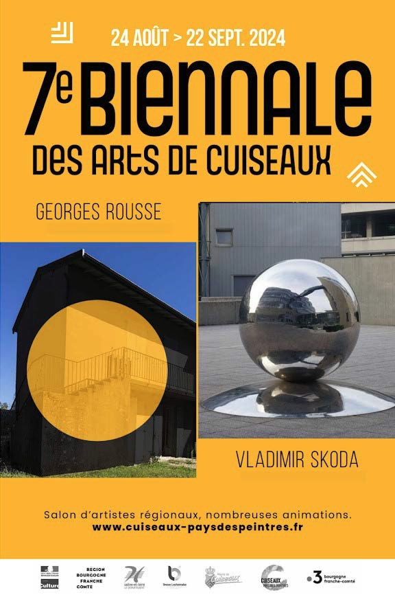 7ème Biennale des arts de Cuiseaux, Georges Rousse et Vladimir Skoda invités d'honneur -  24 août / 22 septembre 2024