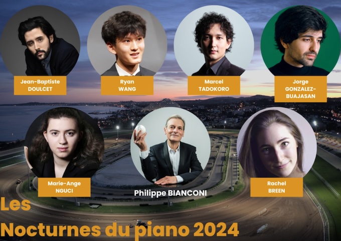Cagnes-sur-Mer. Festival Les Nocturnes du piano. 3ème édition – du 28 juin au 7 juillet 2024, Hippodrome de la Côte d’Azur Cagnes-sur-Mer. Festival Les Nocturnes du piano. 3ème édition – du 28 juin au 7 juillet 2024, Hippodrome de la Côte d’Azur