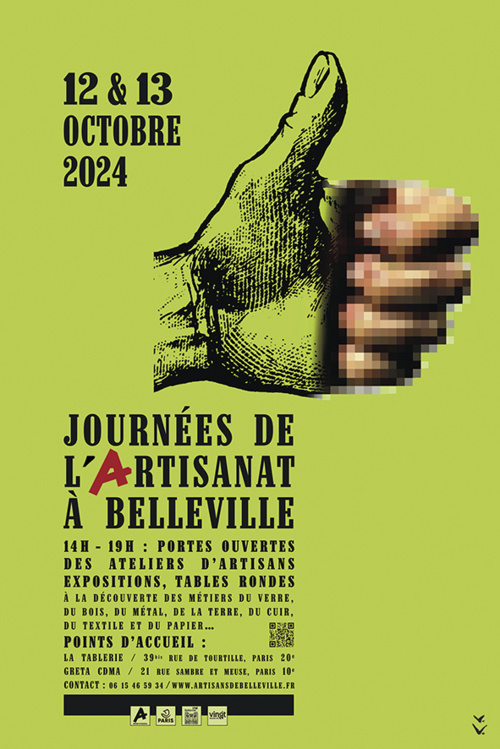 Journées de l'artisanat à Belleville - 12 & 13 octobre 2024