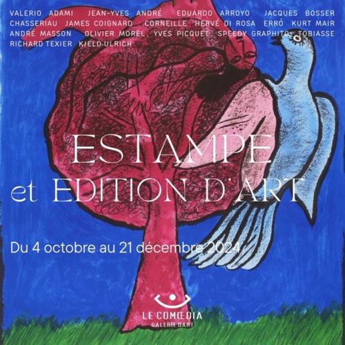 Brest, Galerie d’Art Le Comœdia : « Estampe et Édition d'Art ». 4/10 au 21/12/24 Brest, Galerie d’Art Le Comœdia : « Estampe et Édition d'Art ». 4/10 au 21/12/24