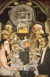 Mexique, muralisme : Le muraliste communiste Diego Rivera récupéré par l'ultra-libéralisme Mexique, muralisme : Le muraliste communiste Diego Rivera récupéré par l'ultra-libéralisme