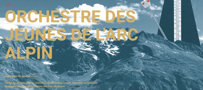 L’Orchestre des Pays de Savoie en concert avec l'Orchestre des Jeunes de l'Arc Alpin L’Orchestre des Pays de Savoie en concert avec l'Orchestre des Jeunes de l'Arc Alpin