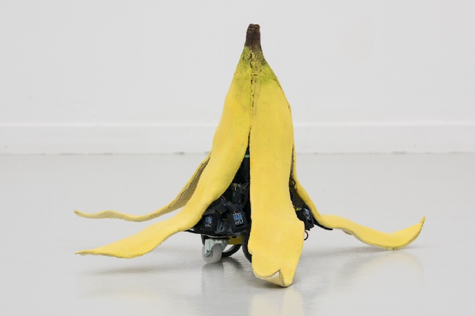 Filipe Vilas Boas La peau de banane intelligente #12, 2022 Techniques mixtes  © Emile Ouroumov, La Ferme du Buisson Filipe Vilas Boas La peau de banane intelligente #12, 2022 Techniques mixtes  © Emile Ouroumov, La Ferme du Buisson