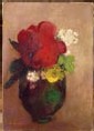 Odilon Redon, bouquet rouge