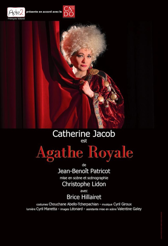 Béziers, théâtre Municipal : « Agathe Royale, Catherine Jacob » au sommet de son art. Vendredi 15 novembre – 20H Béziers, théâtre Municipal : « Agathe Royale, Catherine Jacob » au sommet de son art. Vendredi 15 novembre – 20H