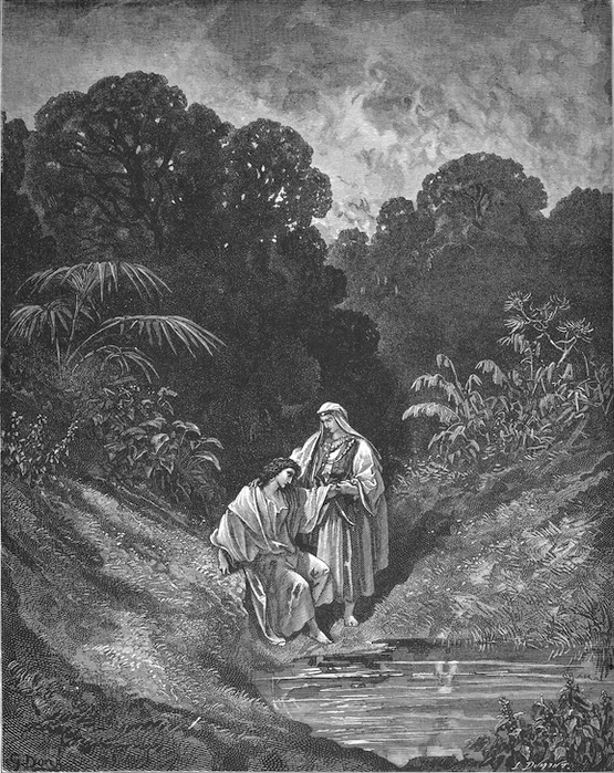 1 ⁄ 1 Plus de détails David and Jonathan. Par Gustave Doré — Doré's English Bible, Domaine public, https://commons.wikimedia.org/w/index.php?curid=10732110 1 ⁄ 1 Plus de détails David and Jonathan. Par Gustave Doré — Doré's English Bible, Domaine public, https://commons.wikimedia.org/w/index.php?curid=10732110