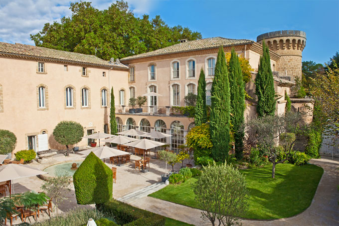 Château de Massillan, à Uchaux, Vaucluse, un lieu privilégié pour privilégiés