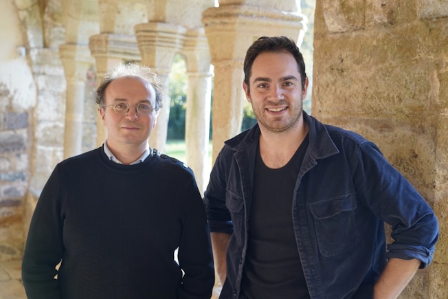 François Pérache et Thomas Pouget en résidence à Sylvanès © Abbaye de Sylvanès François Pérache et Thomas Pouget en résidence à Sylvanès © Abbaye de Sylvanès