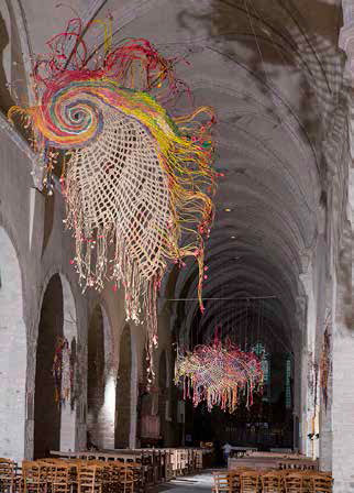 exposition à l’abbatiale de Baume-les-Messieurs, Franche Comté, 2015 Crédit photo Jean Marc Baudet exposition à l’abbatiale de Baume-les-Messieurs, Franche Comté, 2015 Crédit photo Jean Marc Baudet