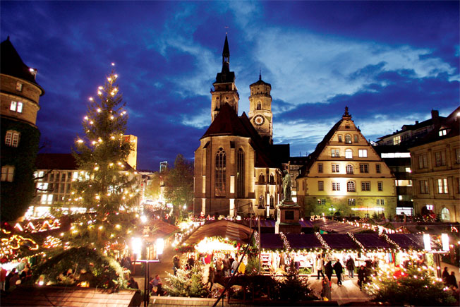 Marché de noël de Stuttgart © DR