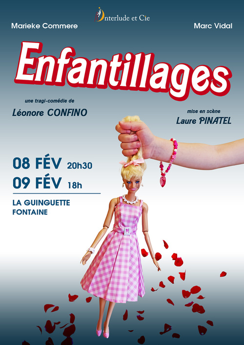 Fontaine (38), La Guinguette : « Enfantillages », une tragi-comédie de Léonore Confino. 08/02 et 09/02/2025 Fontaine (38), La Guinguette : « Enfantillages », une tragi-comédie de Léonore Confino. 08/02 et 09/02/2025