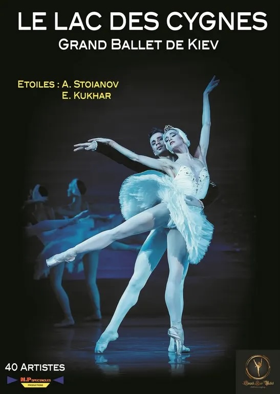 Tournon sur Rhône, théâtre Jacques Bodoin : Le Lac des Cygnes, Grand Ballet de Kiev. 23 janvier 2025, 20h Tournon sur Rhône, théâtre Jacques Bodoin : Le Lac des Cygnes, Grand Ballet de Kiev. 23 janvier 2025, 20h