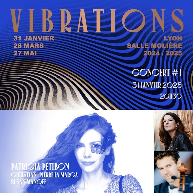 Lyon, salle Molière : Patricia Petibon. L’amour, la mer, la mort. 31 janvier - 20h30 Lyon, salle Molière : Patricia Petibon. L’amour, la mer, la mort. 31 janvier - 20h30