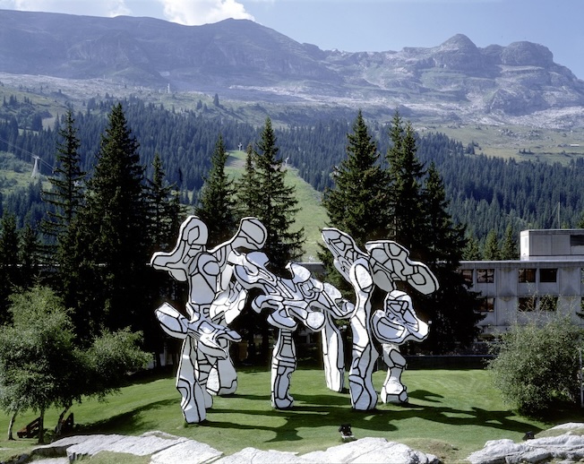 Jean Dubuffet, Le Boqueteau, Centre Pompidou-MNAM-Centre de Création Industrielle, Paris, en dépôt à Flaine, 1988 © ADAGP, Paris 2025 / Fondation Dubuffet, Paris Jean Dubuffet, Le Boqueteau, Centre Pompidou-MNAM-Centre de Création Industrielle, Paris, en dépôt à Flaine, 1988 © ADAGP, Paris 2025 / Fondation Dubuffet, Paris