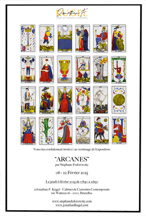 Bruxelles, Cabinet de Curiosités Contemporain : Arcanes. Exposition du 6 au 22 Février 2025 Bruxelles, Cabinet de Curiosités Contemporain : Arcanes. Exposition du 6 au 22 Février 2025