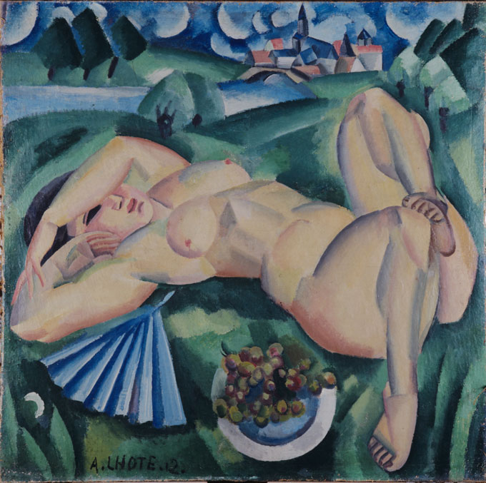 André Lhote, Bacchante, 1912, huile sur toile © Bordeaux, musée des Beaux-Arts/Frédéric Deval André Lhote, Bacchante, 1912, huile sur toile © Bordeaux, musée des Beaux-Arts/Frédéric Deval
