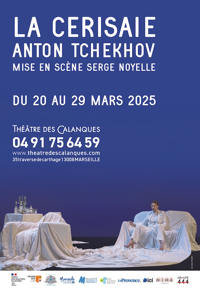 Marseille, Théâtre des Calanques : « Anton Tchekhov, en bref ». Du 20 au 29 mars 2025 Marseille, Théâtre des Calanques : « Anton Tchekhov, en bref ». Du 20 au 29 mars 2025