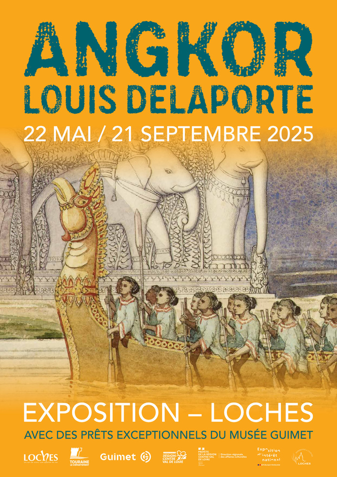 Loches, Cité royale : exposition « Angkor - Louis Delaporte ». Du 22 mai au 21 septembre 2025 Loches, Cité royale : exposition « Angkor - Louis Delaporte ». Du 22 mai au 21 septembre 2025