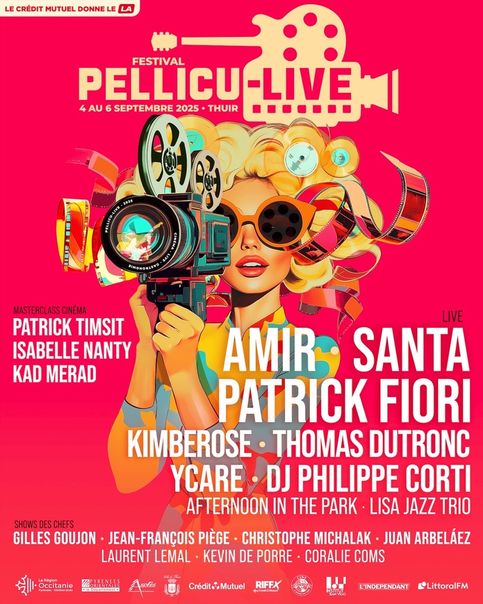 Thuir (66) : Pellicu-Live 2025. Du 4 au 6 septembre 2025 Thuir (66) : Pellicu-Live 2025. Du 4 au 6 septembre 2025