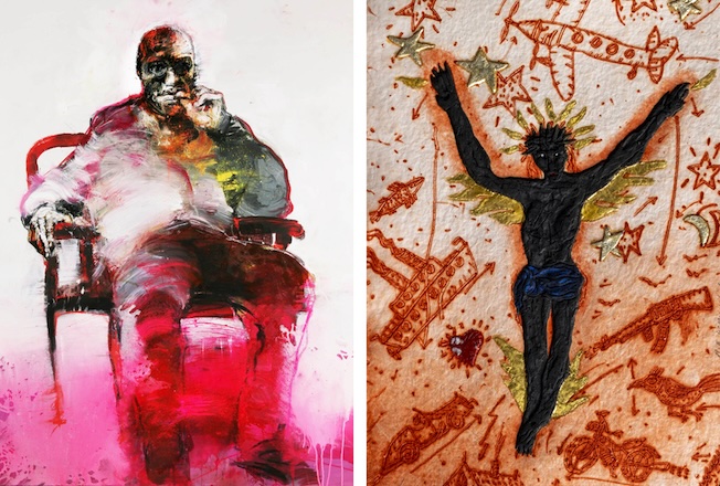 Christophe Hohler, Le fumeur de cigare, 2021. Acrylique, huile et pigments sur toile, 120x145 cm Raymond Waydelich, Nr. 63. Boîte-objet, technique mixte, 59 x 54 cm. © Ch. Hamm Christophe Hohler, Le fumeur de cigare, 2021. Acrylique, huile et pigments sur toile, 120x145 cm Raymond Waydelich, Nr. 63. Boîte-objet, technique mixte, 59 x 54 cm. © Ch. Hamm