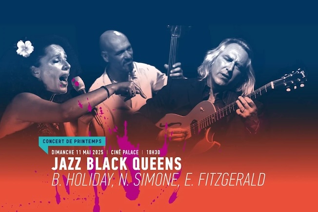 Saint Rémy de Provence, Ciné Palace : JAZZ BLACK QUEENS le 11 mai 2025 - 18h30 Saint Rémy de Provence, Ciné Palace : JAZZ BLACK QUEENS le 11 mai 2025 - 18h30