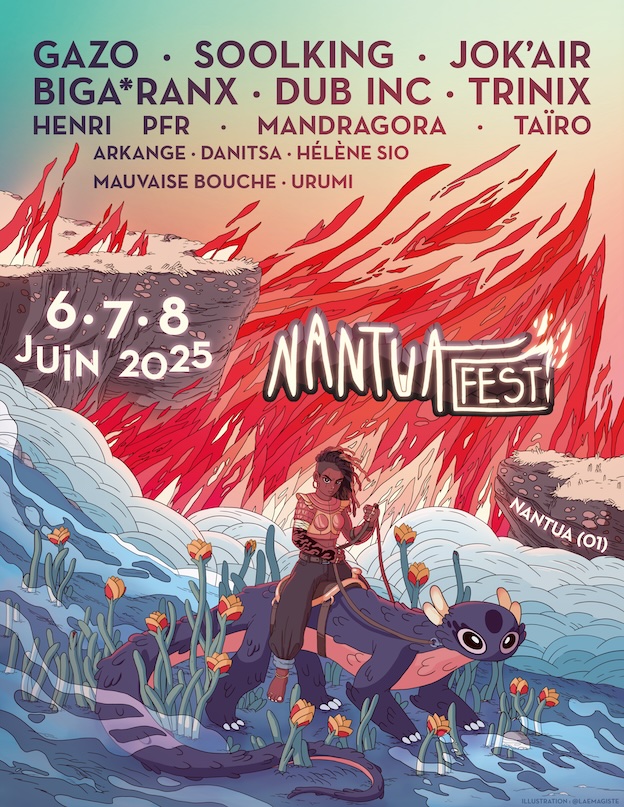 Nantua Fest 2025 : 3 jours de live avec Gazo, Soolking, Dub Inc, Jok’Air… au cœur des montagnes et à 1h de Lyon ! Nantua Fest 2025 : 3 jours de live avec Gazo, Soolking, Dub Inc, Jok’Air… au cœur des montagnes et à 1h de Lyon !