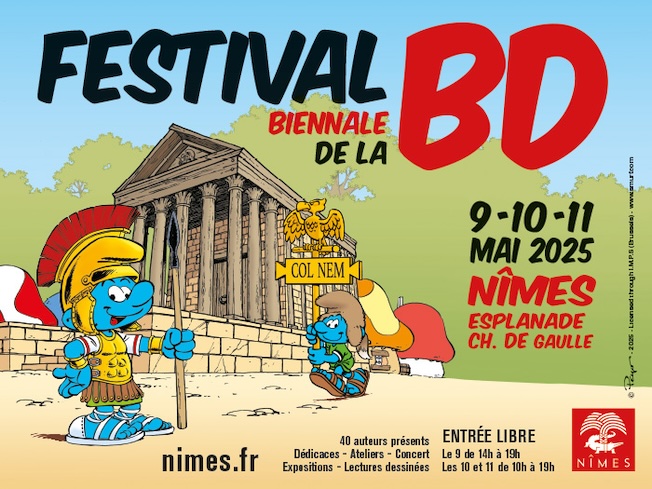Nîmes. Programme du festival la biennale de la BD 2025 Nîmes. Programme du festival la biennale de la BD 2025