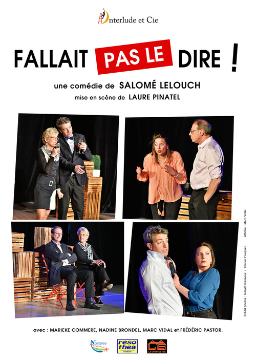 Fontaine, La Guinguette : « Fallait pas le dire ! » de Salomé Lelouch. 17 et 18 mai 2025 Fontaine, La Guinguette : « Fallait pas le dire ! » de Salomé Lelouch. 17 et 18 mai 2025