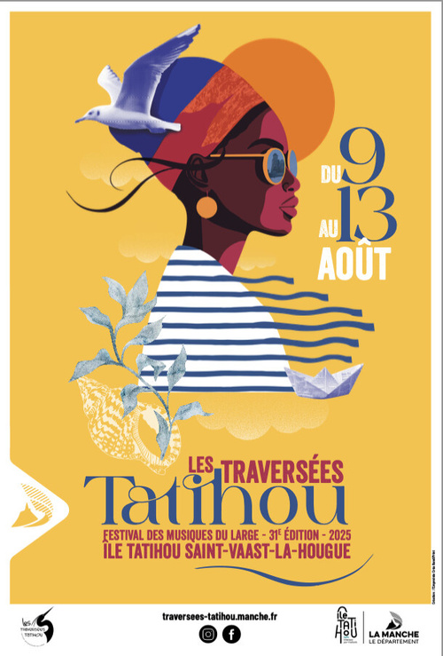 31e édition des Traversées Tatihou du du 9 au 13 août 2025 31e édition des Traversées Tatihou du du 9 au 13 août 2025