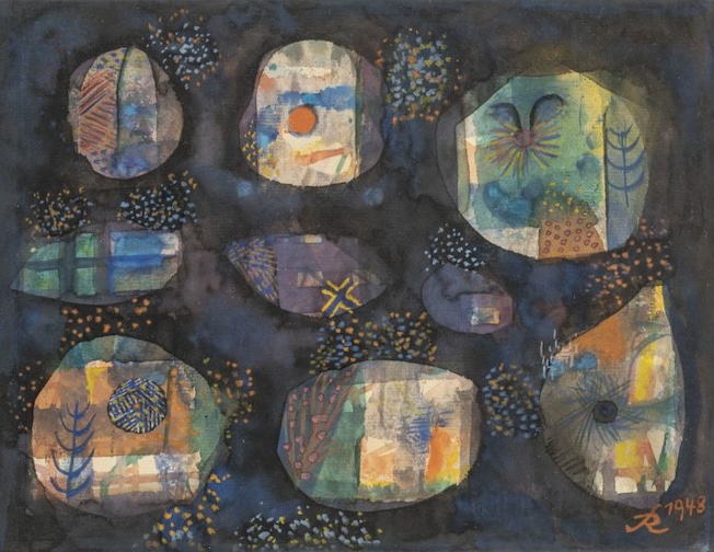 Hans Reichel (1892-1958), Cristaux, 1948. Aquarelle sur papier © Jean-Louis Losi, Galerie Jeanne Bucher Hans Reichel (1892-1958), Cristaux, 1948. Aquarelle sur papier © Jean-Louis Losi, Galerie Jeanne Bucher