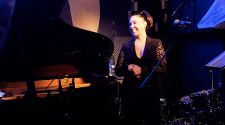 Maria Moreno, Club Jazz à l'Envers, Aix-en-Provence, le 19 février 2016