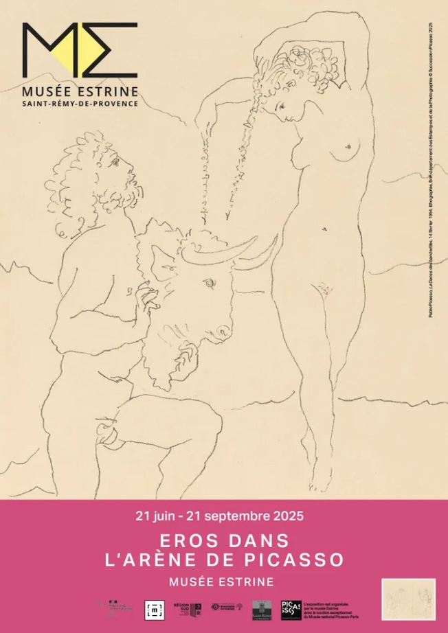 Saint-Rémy-de-Provence, Musée Estrine : « Éros dans l’arène de Picasso ». Entre art populaire et art contemporain. 21 juin — 21 septembre 2025 Saint-Rémy-de-Provence, Musée Estrine : « Éros dans l’arène de Picasso ». Entre art populaire et art contemporain. 21 juin — 21 septembre 2025