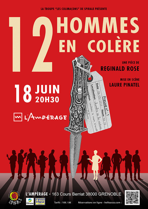 Grenoble, l'Ampérage : « 12 Hommes en colère ». 18 juin 2025