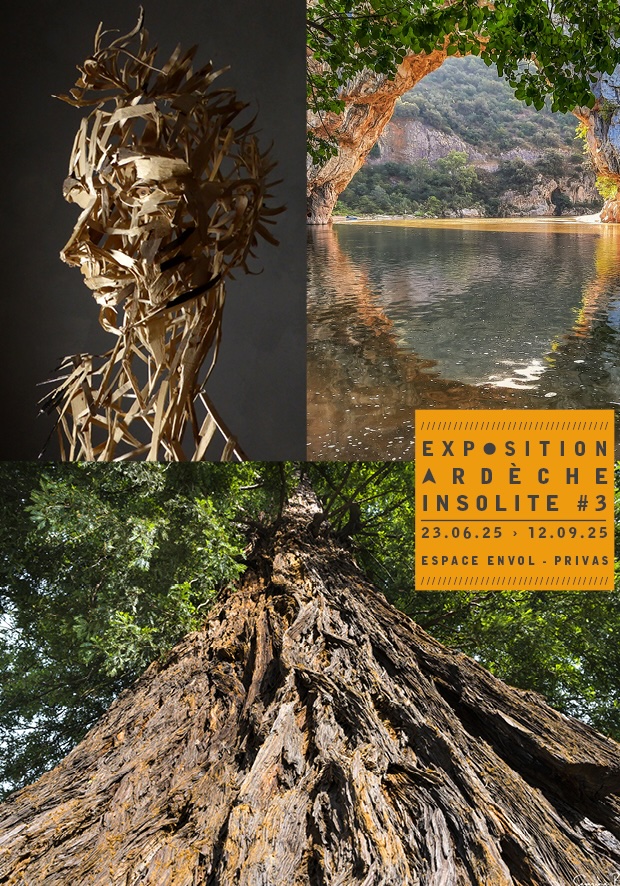 Privas, Espace Envol : « Ardèche insolite #3 ». Exposition collective de photographes. Du 23 juin au 12 septembre 2025 Privas, Espace Envol : « Ardèche insolite #3 ». Exposition collective de photographes. Du 23 juin au 12 septembre 2025