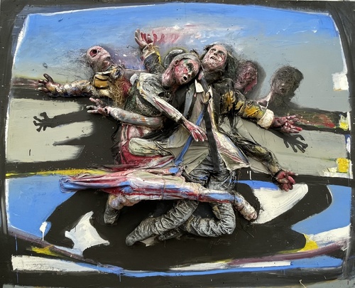 Paris, Loo & Lou Gallery : Olivier de Sagazan, « Toujours, jamais ! ». Jusqu'au 26 juillet 2025