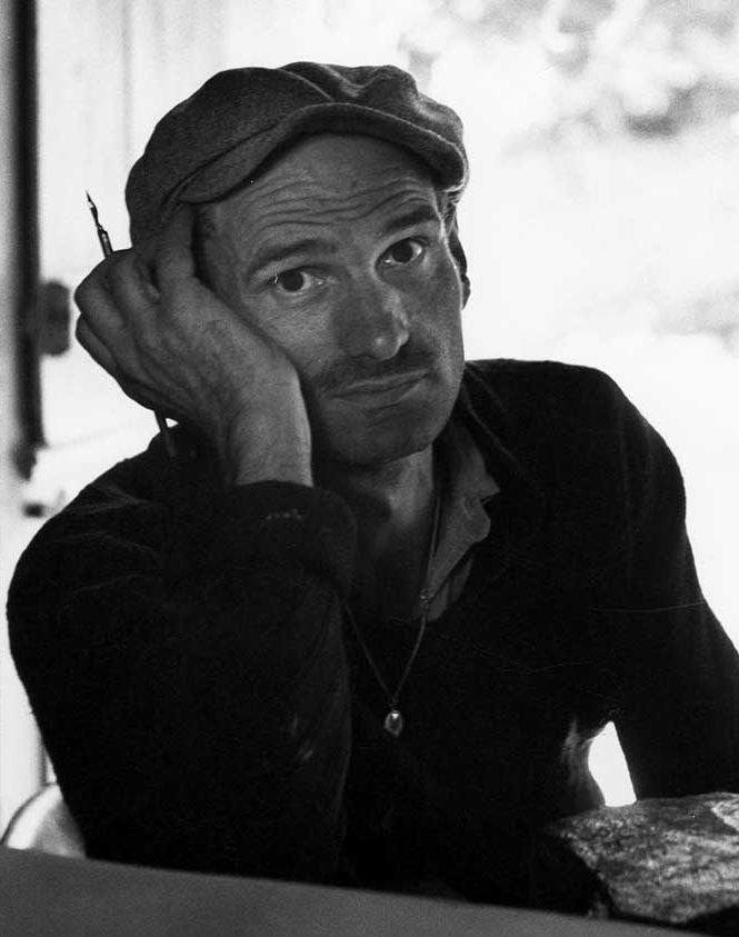 Gaston Chaissac — 1952 © Robert Doisneau Gaston Chaissac — 1952 © Robert Doisneau