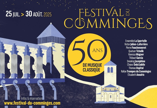 Festival du Comminges. 25 Juillet au 30 Août 2025 Festival du Comminges. 25 Juillet au 30 Août 2025
