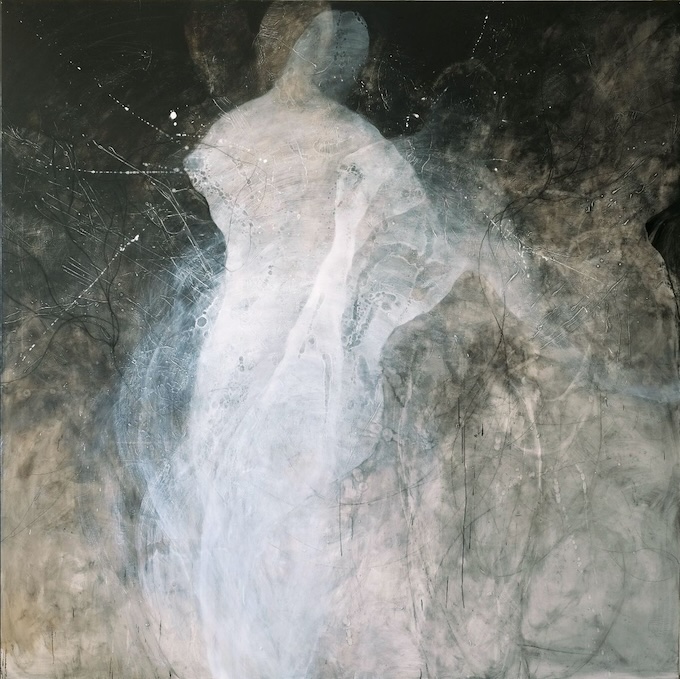 NATHALIE DESHAIRS Sublimation, 2016 Huile sur toile / 200 x 200 cm
