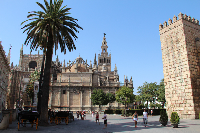 Cathédrale de Séville & la Giralda © Pierre Aimar